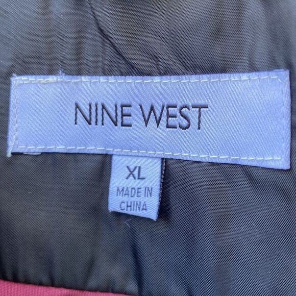 Nine West Leopard Print‎ Zip Up Animal Print Women’s Coat Size Extra Large NWT - Picture 9 of 11